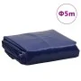 Lona azul Ø 5 m 650 g/m² by , Waterproof tarpaulins - Ref: Foro24-156226, Price: 117,76 €, Discount: %