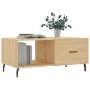 Mesa de centro madera contrachapada roble Sonoma 90x50x40 cm by , Coffee table - Ref: Foro24-829231, Price: 46,67 €, Discount: %