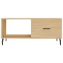 Mesa de centro madera contrachapada roble Sonoma 90x50x40 cm by , Coffee table - Ref: Foro24-829231, Price: 46,67 €, Discount: %
