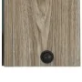 Badezimmerschrank mit Spiegel und LED in Eichenfarbe 62x14x60 cm von vidaXL, Badezimmerwaschtische - Ref: Foro24-326522, Prei...