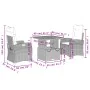 Set comedor de jardín 3 pzas con cojines ratán sintético beige von , Gartensets - Ref: Foro24-3277409, Preis: 401,10 €, Rabat...