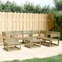 7 pcs impregnated pine wood garden furniture set by , Garden sets - Ref: Foro24-3216929, Price: 552,57 €, Discount: %