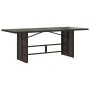 Set comedor de jardín 7 pzas con cojines ratán sintético marrón de , Conjuntos de jardín - Ref: Foro24-3212254, Precio: 954,6...