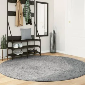 Modern long pile hairy rug PAMPLONA beige Ø 200 cm by , Rugs - Ref: Foro24-375269, Price: 80,07 €, Discount: %