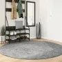 Modern long pile hairy rug PAMPLONA beige Ø 200 cm by , Rugs - Ref: Foro24-375269, Price: 80,03 €, Discount: %