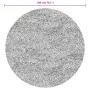 Modern long pile hairy rug PAMPLONA beige Ø 200 cm by , Rugs - Ref: Foro24-375269, Price: 80,03 €, Discount: %