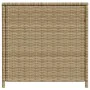 Caja de almacenaje de jardín ratán sintético beige mezcla 469L de , Cajas de almacenaje para exteriores - Ref: Foro24-365331,...