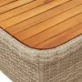 Garten-Esszimmergarnitur mit Kissen 4-teilig synthetisches Rattan beige von , Gartensets - Ref: Foro24-3277477, Preis: 639,84...