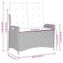 Garten-Esszimmergarnitur mit Kissen 4-teilig synthetisches Rattan beige von , Gartensets - Ref: Foro24-3277477, Preis: 639,84...