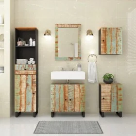 Conjunto de muebles de baño 5 piezas madera maciza reciclada de , Muebles de baño - Ref: Foro24-3200647, Precio: 423,25 €, De...