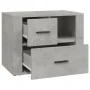Nachttisch aus Sperrholz grauer Beton 60x36x45 cm von , Nachttische - Ref: Foro24-816740, Preis: 82,38 €, Rabatt: %