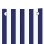 Balkonmarkise blau-weißer Oxford-Stoff 120x240 cm von , Sonnenschirme - Ref: Foro24-148590, Preis: 37,20 €, Rabatt: %