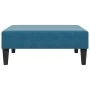 2-seater sofa bed with pillows and blue velvet stool by , Sofas - Ref: Foro24-3216218, Price: 373,88 €, Discount: %