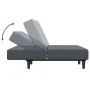 2-Sitzer-Schlafsofa mit dunkelgrauem Samthocker von , Sofas - Ref: Foro24-3216232, Preis: 281,33 €, Rabatt: %