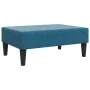 2-Sitzer-Schlafsofa mit blauem Samthocker von , Sofas - Ref: Foro24-3216230, Preis: 294,32 €, Rabatt: %