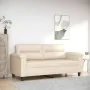 2-Sitzer Sofa aus beigem Mikrofaserstoff 140 cm von , Sofas - Ref: Foro24-359566, Preis: 291,79 €, Rabatt: %
