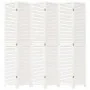 Paulownia white solid wood 6-panel room divider by , Room dividers - Ref: Foro24-358844, Price: 203,97 €, Discount: %