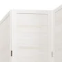 Paulownia white solid wood 6-panel room divider by , Room dividers - Ref: Foro24-358844, Price: 203,97 €, Discount: %