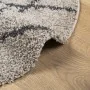 Moderner Langflorteppich PAMPLONA beige anthrazit Ø160 cm von , Teppiche - Ref: Foro24-375400, Preis: 50,40 €, Rabatt: %