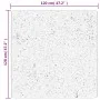Alfombra de pelo corto OVIEDO crema 120x120 cm de , Alfombras - Ref: Foro24-375511, Precio: 49,08 €, Descuento: %