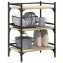 Sonoma Küchenwagen aus Eichenholzwerkstoff 50x35x75,5 cm von , Küchen- und Speisewagen - Ref: Foro24-842347, Preis: 58,33 €, ...