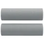 Juego de sofás con cojines 3 piezas tela gris claro de , Sofás - Ref: Foro24-3201786, Precio: 670,91 €, Descuento: %