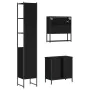 Juego de muebles de baño 3 pzas madera contrachapada negro de , Muebles de baño - Ref: Foro24-3214680, Precio: 185,00 €, Desc...