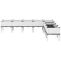 Jardinera con patas PP blanco 200x160x42 cm von , Töpfe und Pflanzgefäße - Ref: Foro24-367914, Preis: 171,86 €, Rabatt: %
