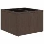 7-piece garden sofa set with brown PE rattan cushions by , Garden sets - Ref: Foro24-3222602, Price: 473,64 €, Discount: %