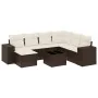 Set sofás de jardín 8 piezas y cojines ratán sintético marrón de , Conjuntos de jardín - Ref: Foro24-3222912, Precio: 519,36 ...