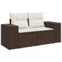 Set Gartensofas 11 Stück Kissen synthetisches Rattan braun von , Gartensets - Ref: Foro24-3223102, Preis: 726,57 €, Rabatt: %