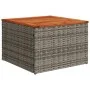 Set mit 9 Gartensofas mit Kissen Kunstrattangrau von , Gartensets - Ref: Foro24-3255858, Preis: 643,97 €, Rabatt: %