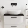 Encimera baño madera maciza tratada marrón oscuro 60x60x2 cm de , Encimeras - Ref: Foro24-3156206, Precio: 44,84 €, Descuento: %