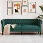 3-Sitzer-Sofa Chesterfield dunkelgrüner Stoff von , Sofas - Ref: Foro24-372560, Preis: 344,02 €, Rabatt: %