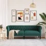 3-seater Chesterfield sofa dark green fabric by , Sofas - Ref: Foro24-372560, Price: 344,02 €, Discount: %
