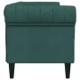 3-Sitzer-Sofa Chesterfield dunkelgrüner Stoff von , Sofas - Ref: Foro24-372560, Preis: 344,02 €, Rabatt: %
