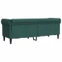 3-Sitzer-Sofa Chesterfield dunkelgrüner Stoff von , Sofas - Ref: Foro24-372560, Preis: 344,02 €, Rabatt: %