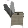 Set comedor jardín 9 pzas y cojines ratán sintético gris von , Gartensets - Ref: Foro24-3213123, Preis: 1,00 €, Rabatt: %