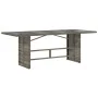 Set comedor jardín 9 pzas y cojines ratán sintético gris von , Gartensets - Ref: Foro24-3213123, Preis: 1,00 €, Rabatt: %