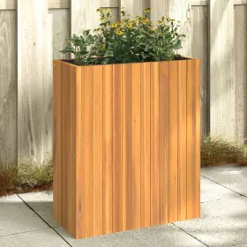 Jardinera de madera maciza de acacia 59x27,5x70 cm de , Maceteros y jardineras - Ref: Foro24-366506, Precio: 116,01 €, Descue...
