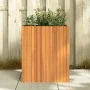 Solid acacia wood planter 59x27.5x70 cm by , Pots and planters - Ref: Foro24-366506, Price: 115,92 €, Discount: %