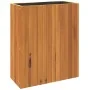 Solid acacia wood planter 59x27.5x70 cm by , Pots and planters - Ref: Foro24-366506, Price: 115,92 €, Discount: %