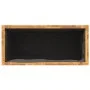 Solid acacia wood planter 59x27.5x70 cm by , Pots and planters - Ref: Foro24-366506, Price: 115,92 €, Discount: %