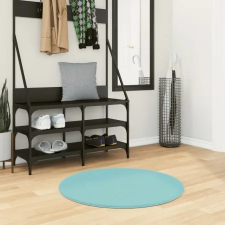 OVIEDO short pile rug green Ø 80 cm by , Rugs - Ref: Foro24-375587, Price: 23,98 €, Discount: %