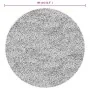 OVIEDO short pile rug green Ø 80 cm by , Rugs - Ref: Foro24-375587, Price: 23,98 €, Discount: %