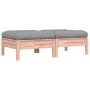 Gartenhocker mit Kissen 2 Stück Douglasienholz von , Modulare Sofas für den Außenbereich - Ref: Foro24-838171, Preis: 98,62 €...