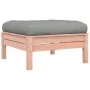 Garden stools with cushions 2 pcs Douglas fir wood by , Modular outdoor sofas - Ref: Foro24-838171, Price: 98,62 €, Discount: %