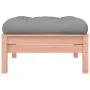 Garden stools with cushions 2 pcs Douglas fir wood by , Modular outdoor sofas - Ref: Foro24-838171, Price: 98,62 €, Discount: %