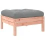Garden stools with cushions 2 pcs Douglas fir wood by , Modular outdoor sofas - Ref: Foro24-838171, Price: 98,62 €, Discount: %