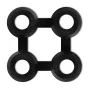 Carpet connectors 10 units black rubber by , Doormats - Ref: Foro24-246612, Price: 23,16 €, Discount: %